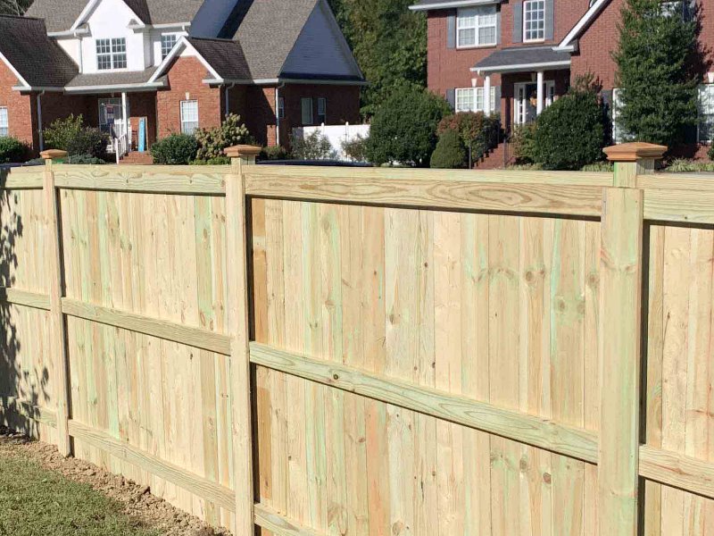 Residential Wood Fence - Murfreesboro Tennessee