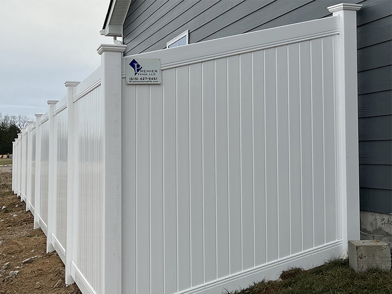 Residential vinyl fence company Middle Tennessee