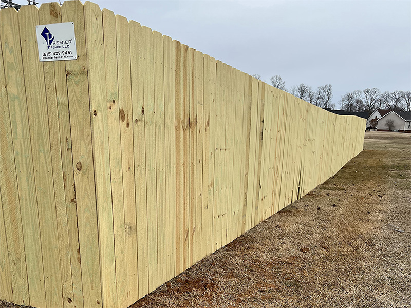 Residential wood fence company in Middle Tennessee
