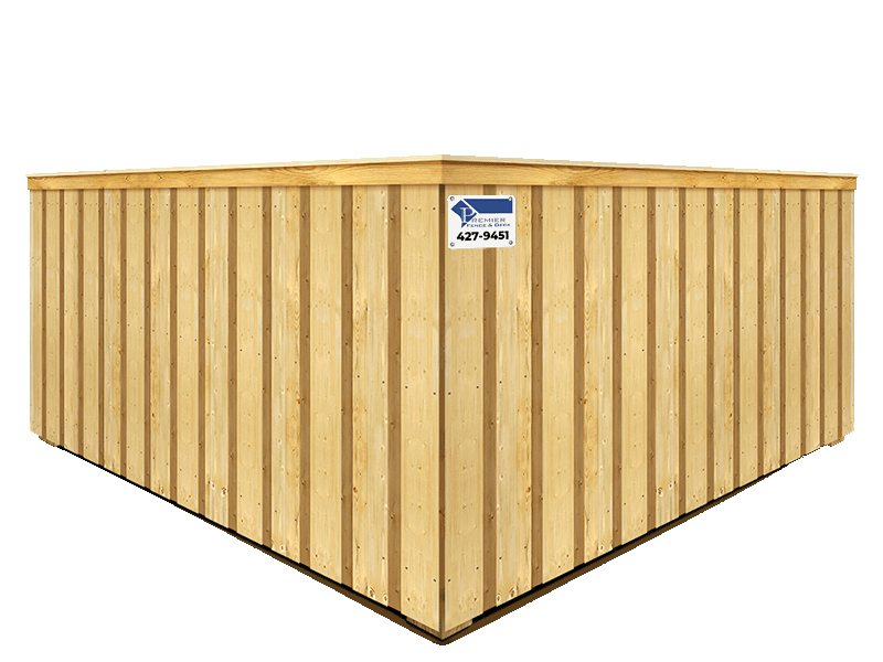 Leipers Fork TN cap and trim style wood fence