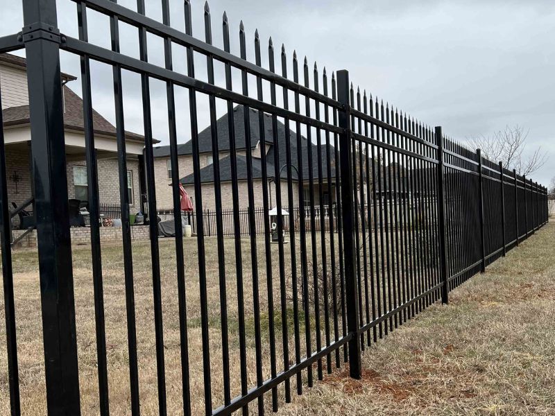 ornamental steel fence Leipers Fork Tennessee