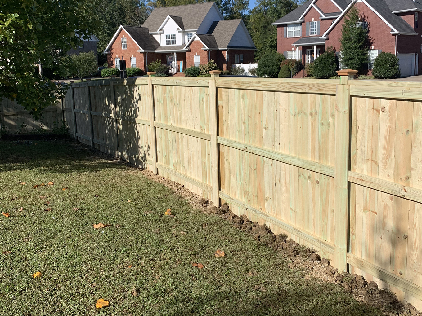 wood fence Tullahoma Tennessee